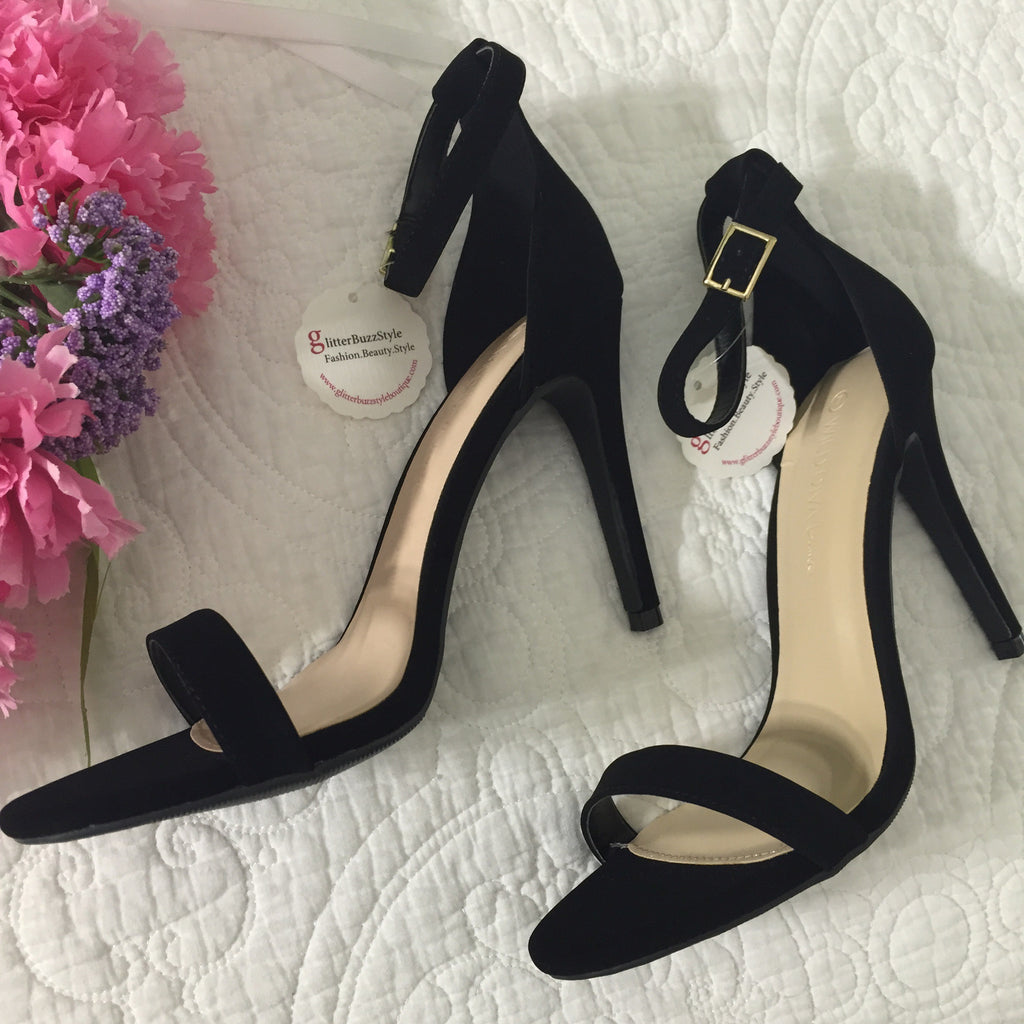 Pretty White Heels - Single Strap Heels - Ankle Strap Heels - $30.00 - Lulus